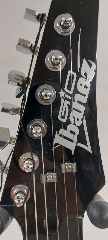 Ibanez GRX70QA-TRB Transparent Red Burst – fotó